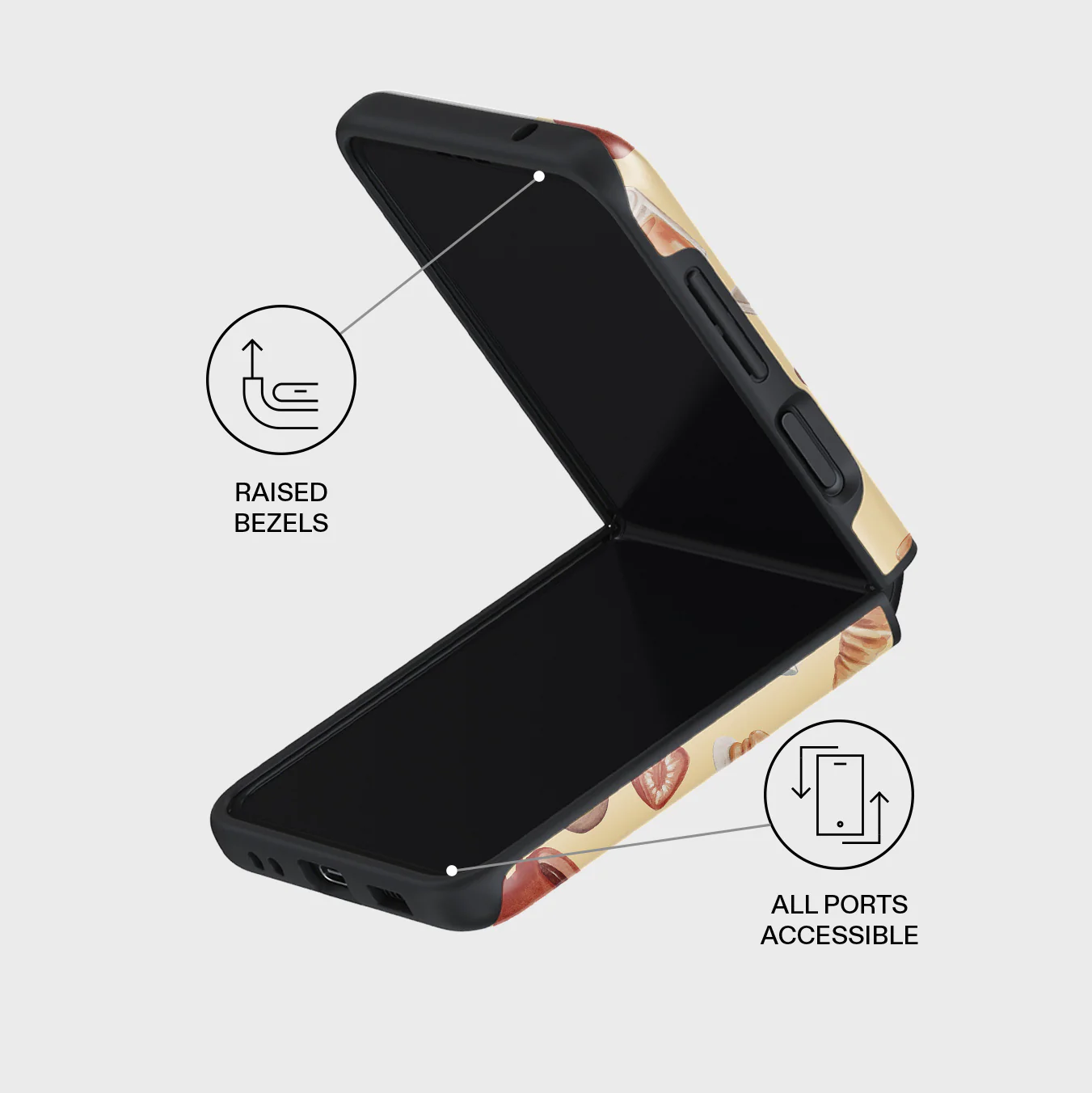 Sunny Side Up - Samsung Galaxy Z Flip 3 Case - Image 3