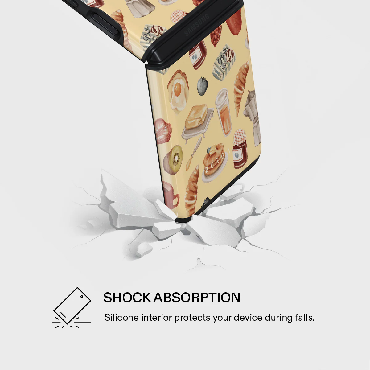 Sunny Side Up - Samsung Galaxy Z Flip 3 Case - Image 4