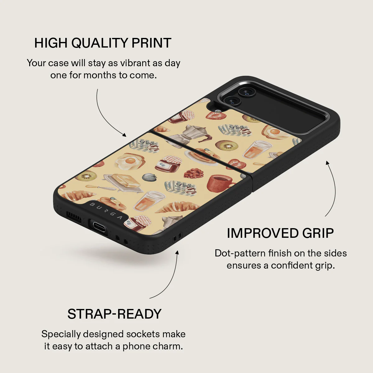 Sunny Side Up - Samsung Galaxy Z Flip 4 Case - Image 24