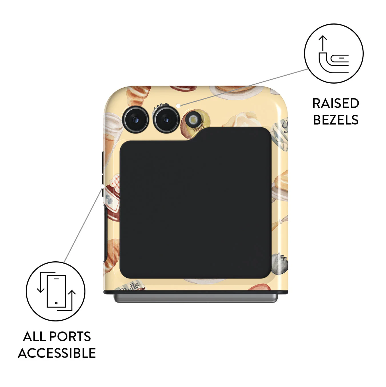 Sunny Side Up - Samsung Galaxy Z Flip 5 Case - Image 3
