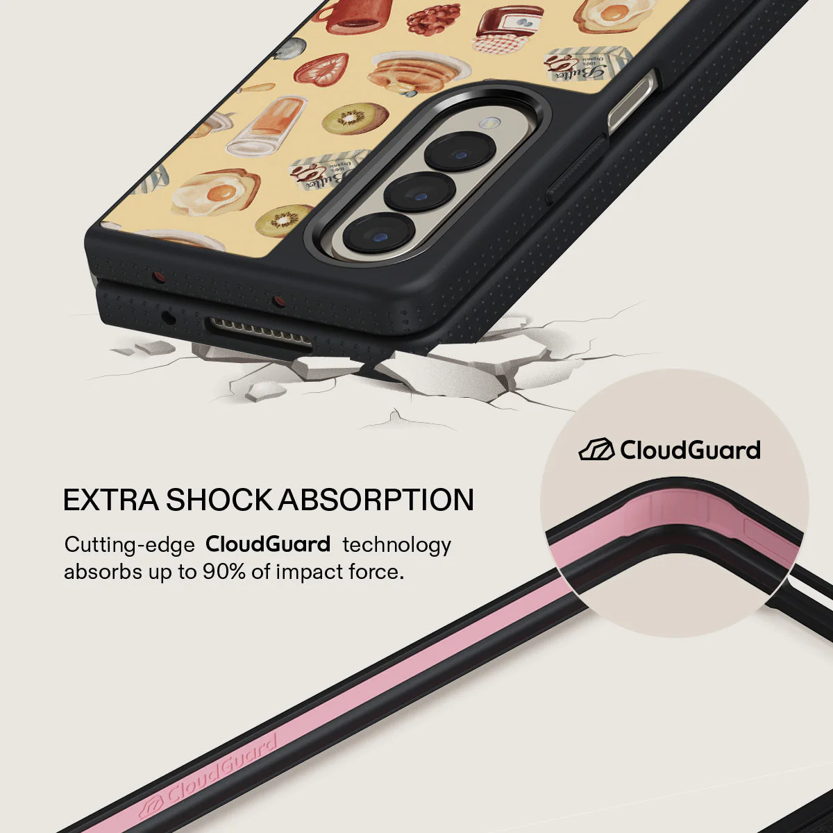 Sunny Side Up - Samsung Galaxy Z Fold 4 Case - Image 15