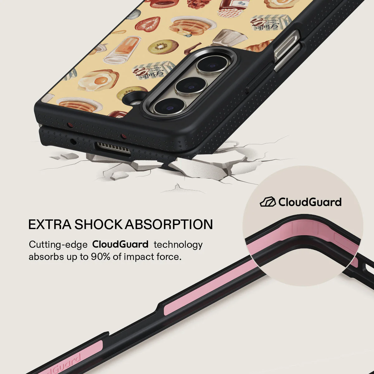 Sunny Side Up - Samsung Galaxy Z Fold 5 Case - Image 10