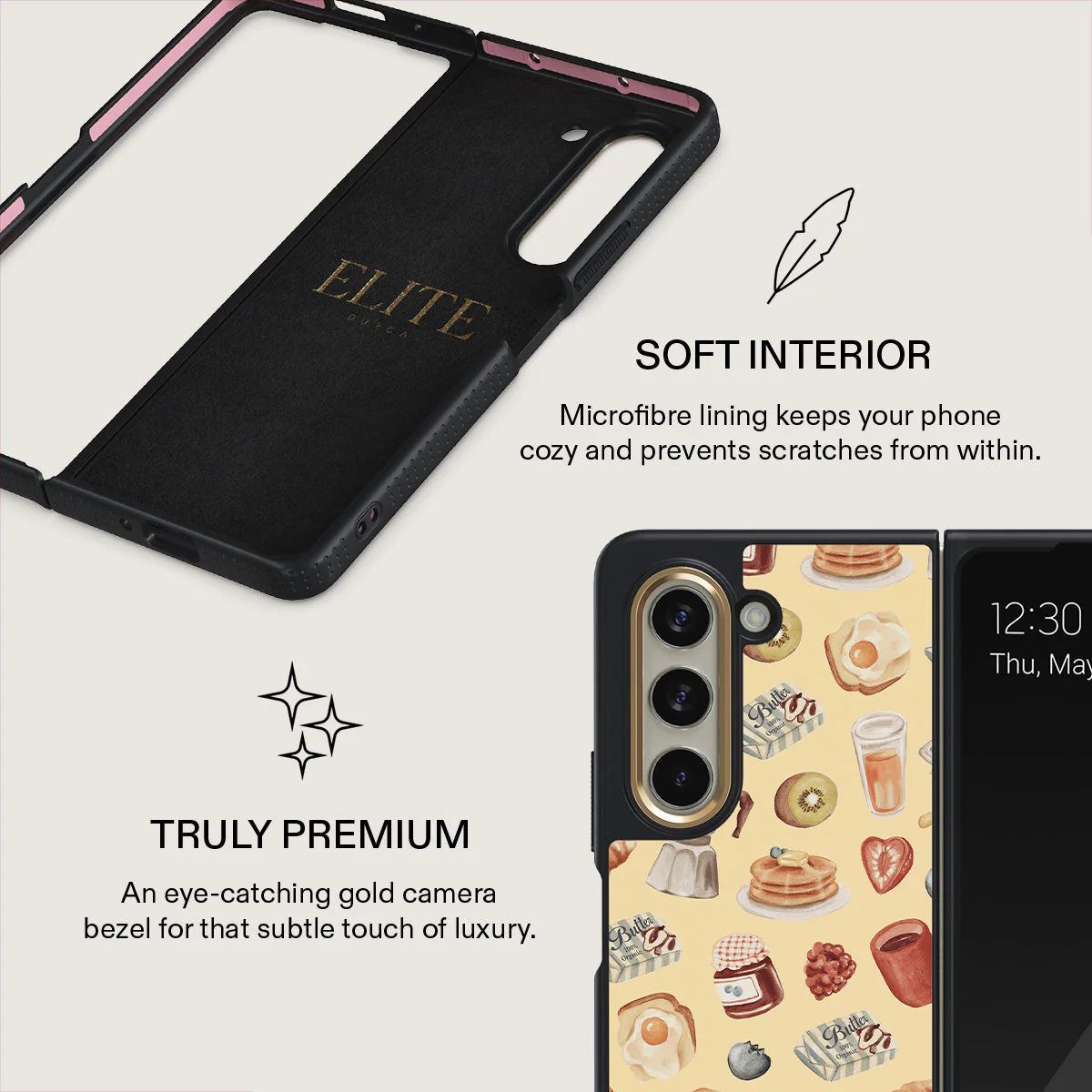 Sunny Side Up - Samsung Galaxy Z Fold 5 Case - Image 6