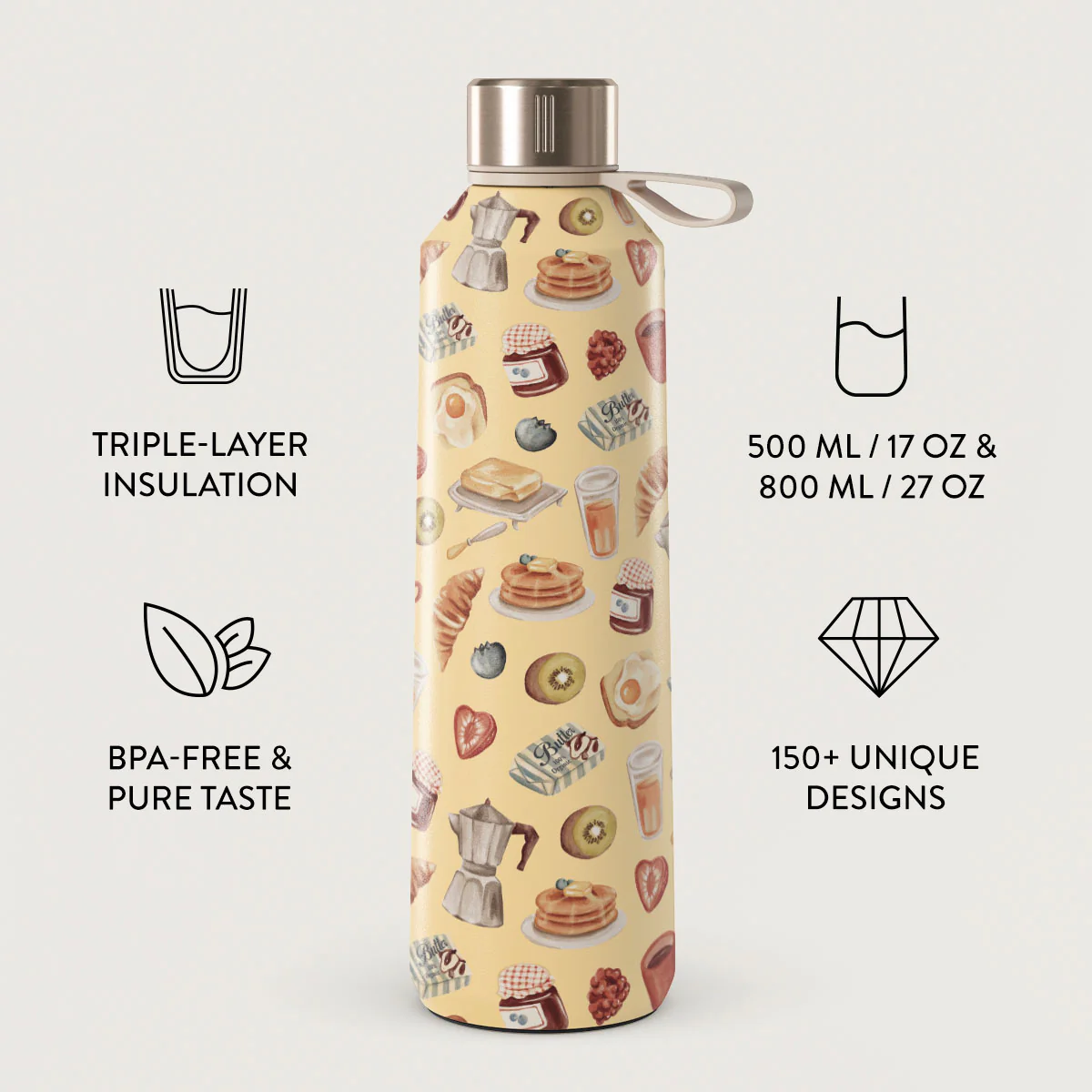 Sunny Side Up - Water Bottle - Image 3