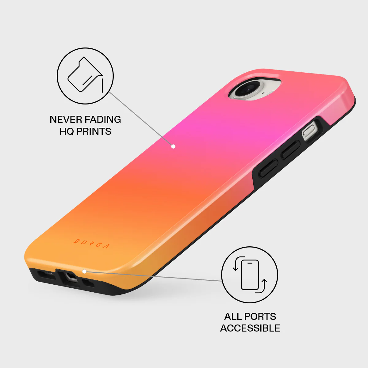 Sunset Club - iPhone 17e Case - Image 3