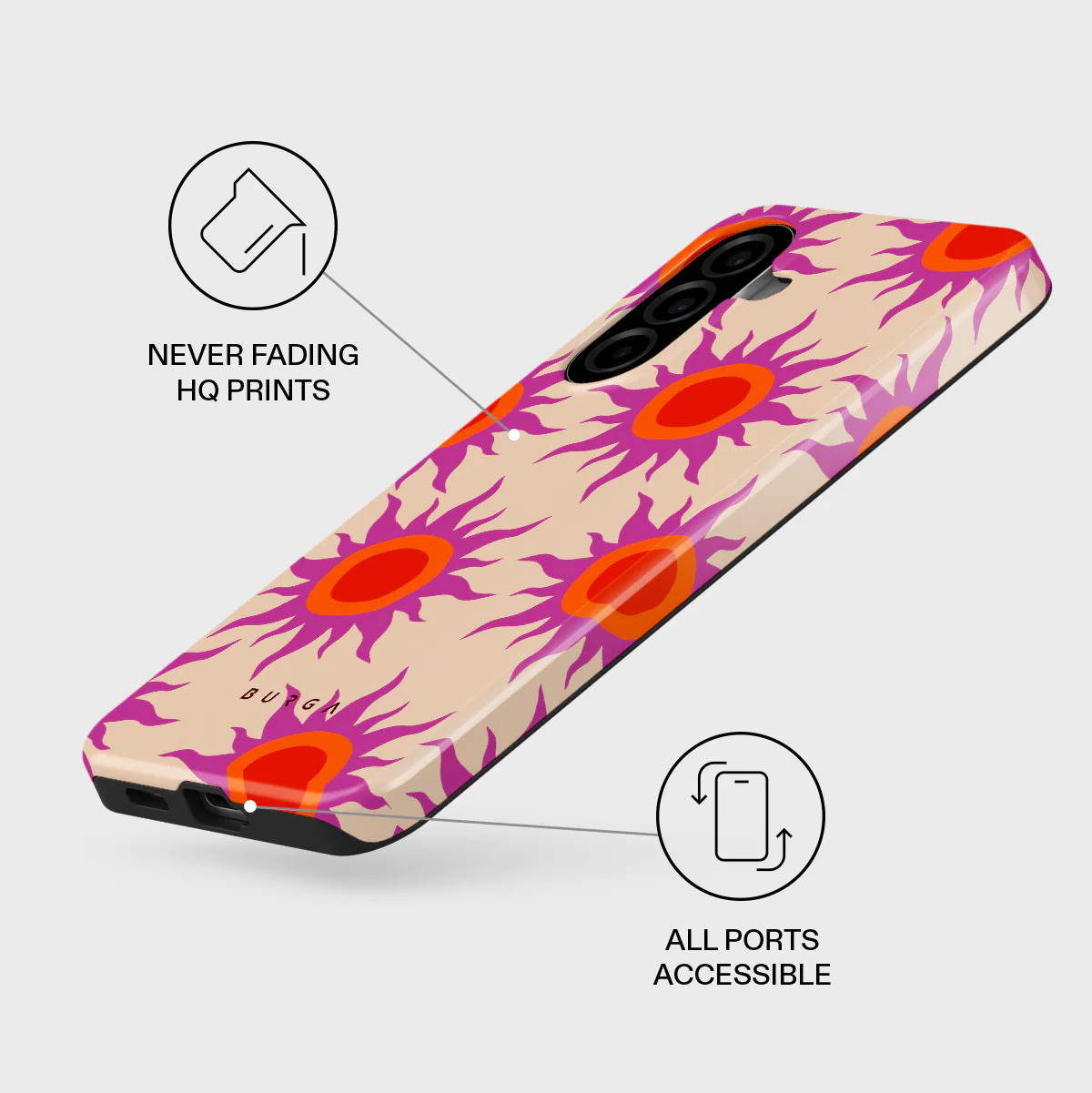 Sunset Glow - Samsung Galaxy A57 5G Case - Image 3