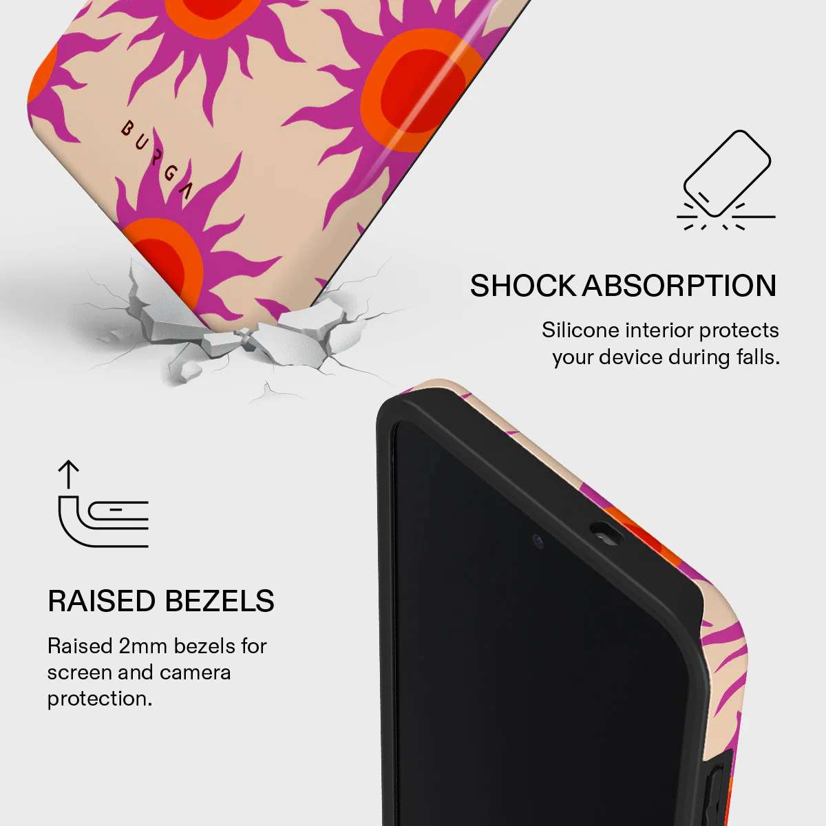 Sunset Glow - Samsung Galaxy S25 FE Case - Image 4