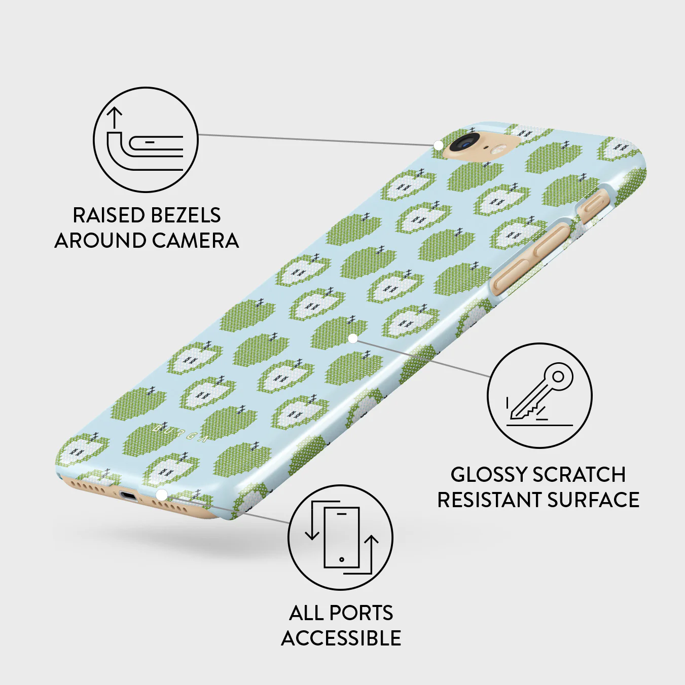 Sweet & Sour - iPhone SE (2020) Case - Image 3