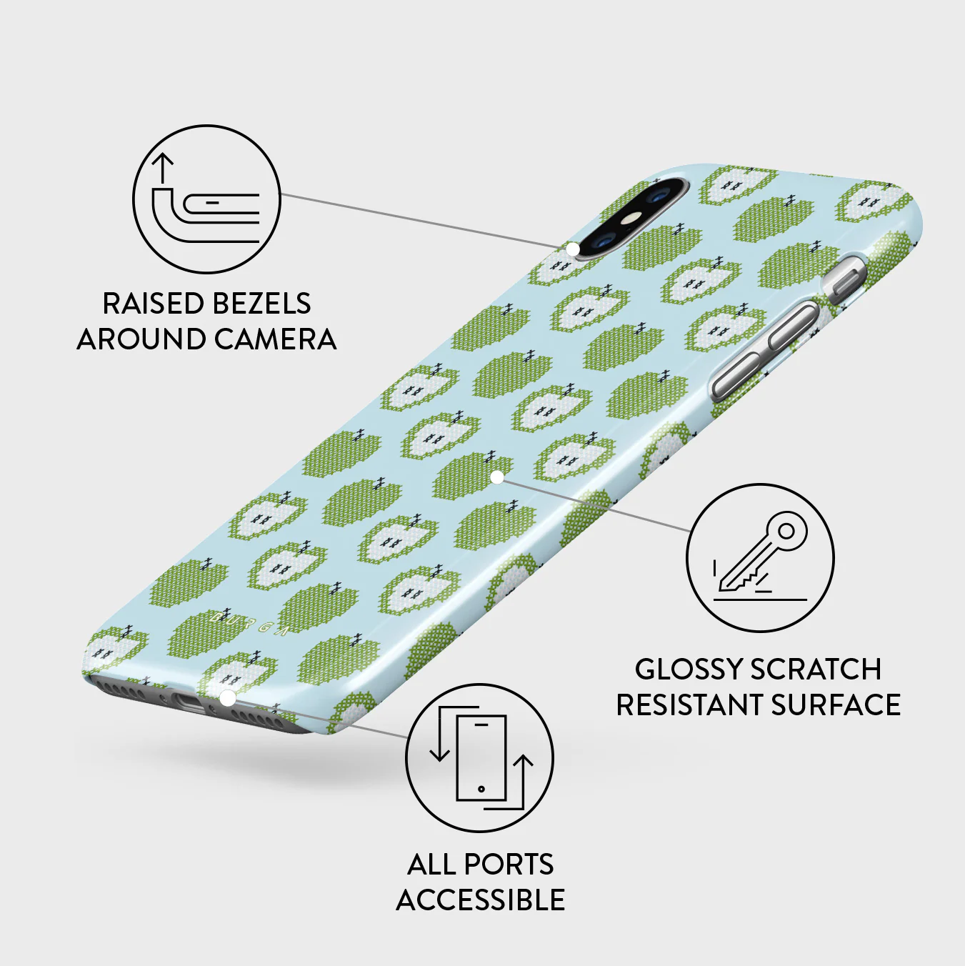 Sweet & Sour - iPhone X / XS Case - Image 3