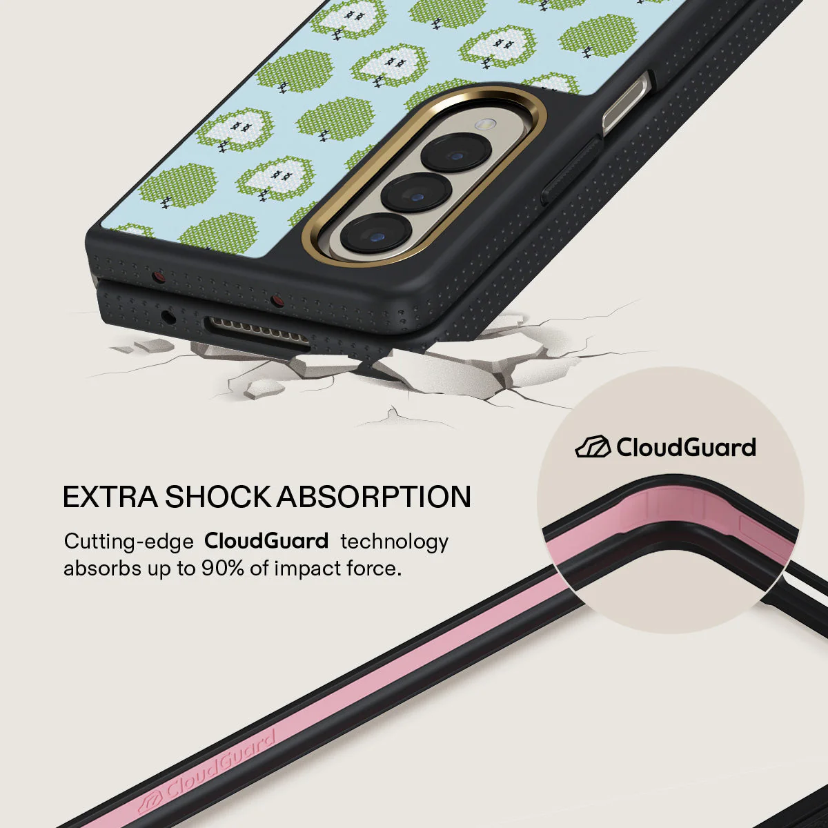 Sweet & Sour - Samsung Galaxy Z Fold 4 Case - Image 8