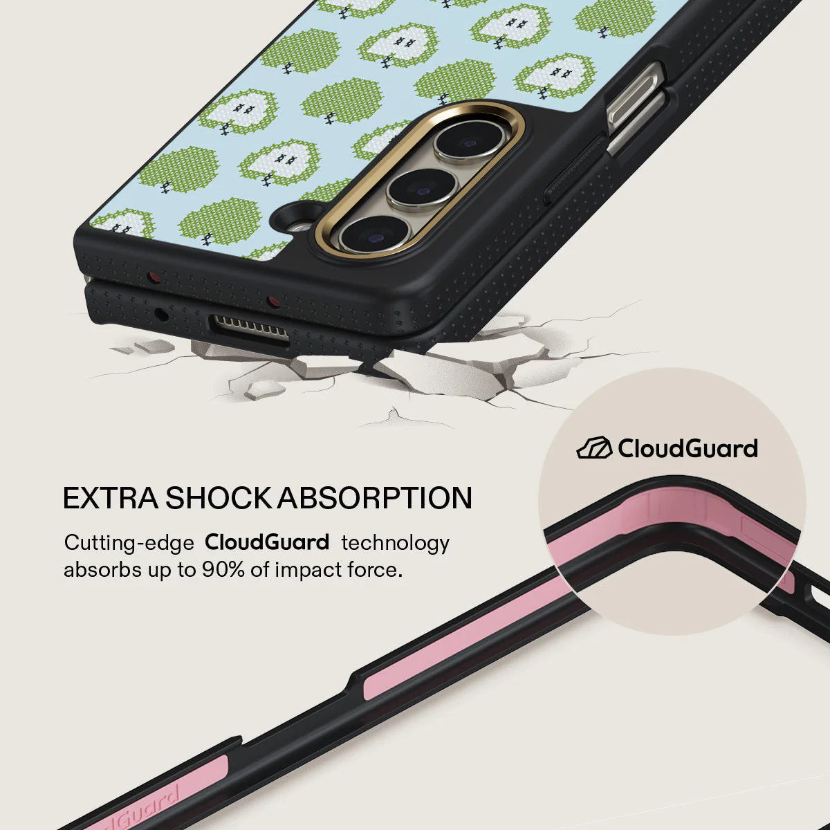 Sweet & Sour - Samsung Galaxy Z Fold 5 Case - Image 3