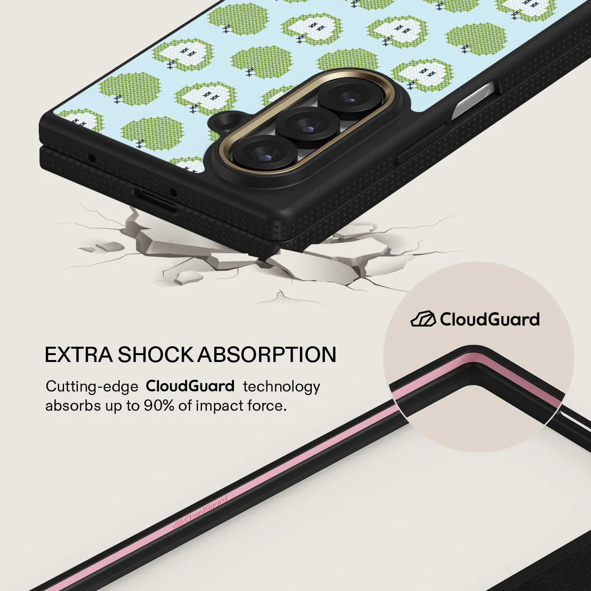 Sweet & Sour - Samsung Galaxy Z Fold 7 Case - Image 3