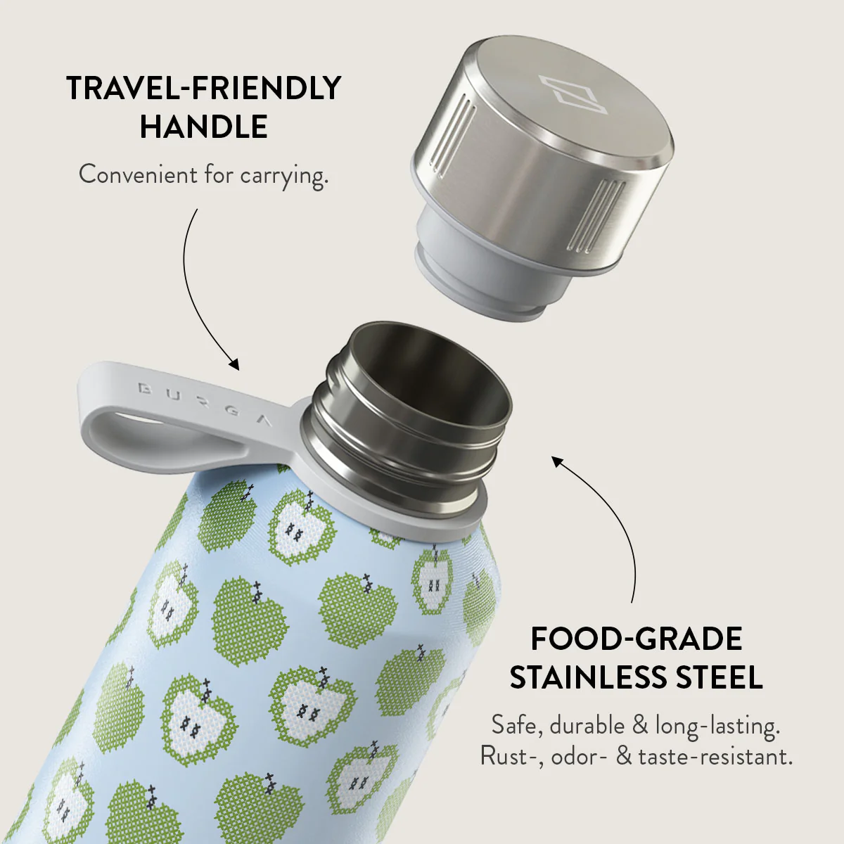 Sweet & Sour - Water Bottle - Image 4