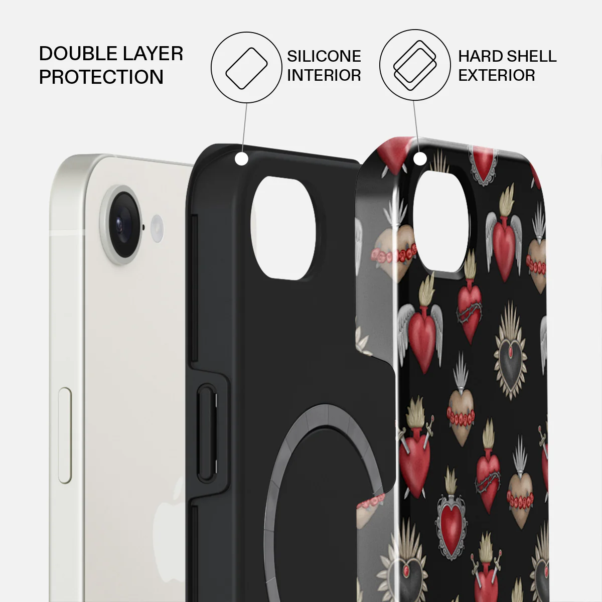 Sworn Hearts - iPhone 17e Case - Image 2