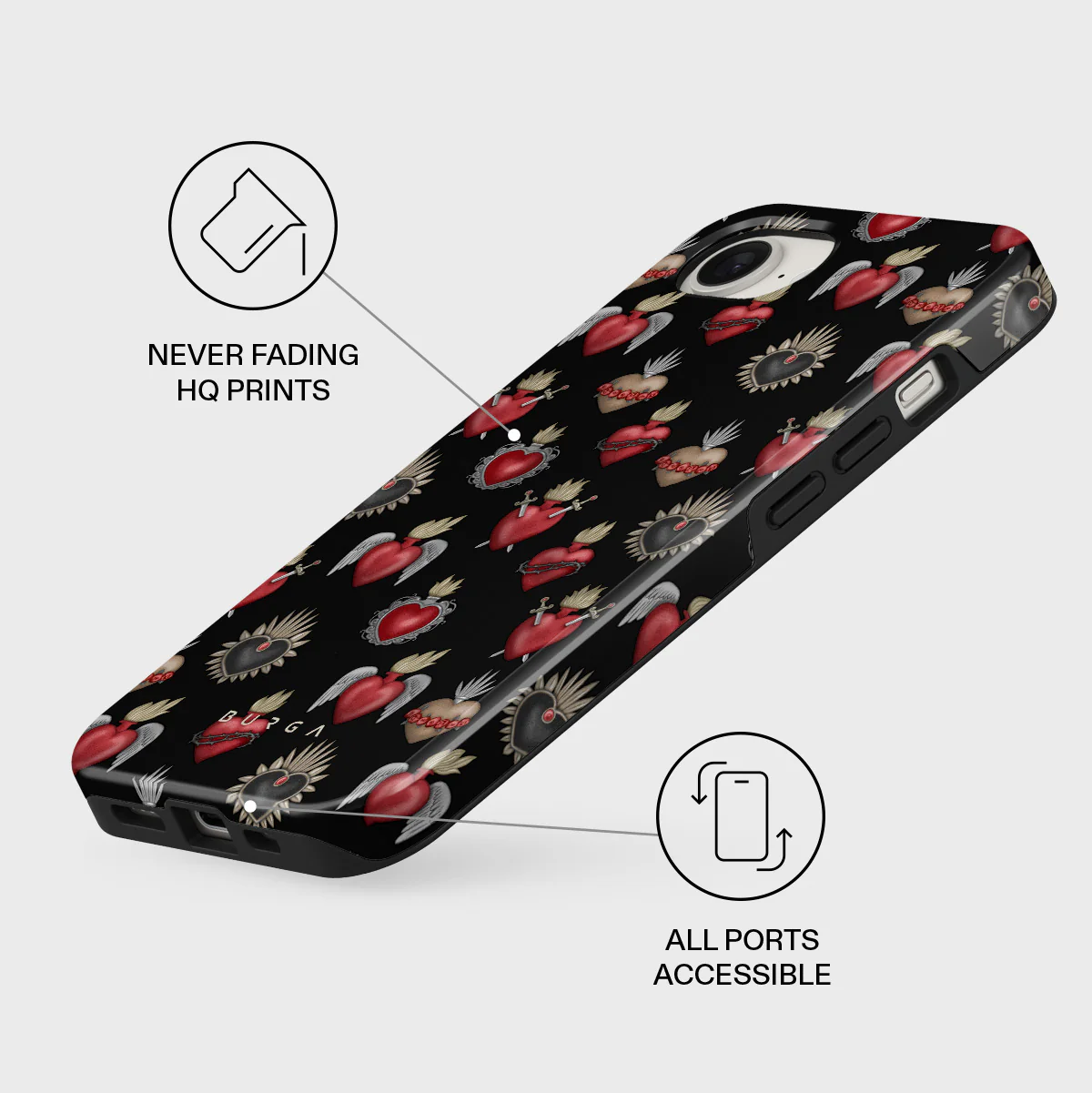 Sworn Hearts - iPhone 17e Case - Image 3