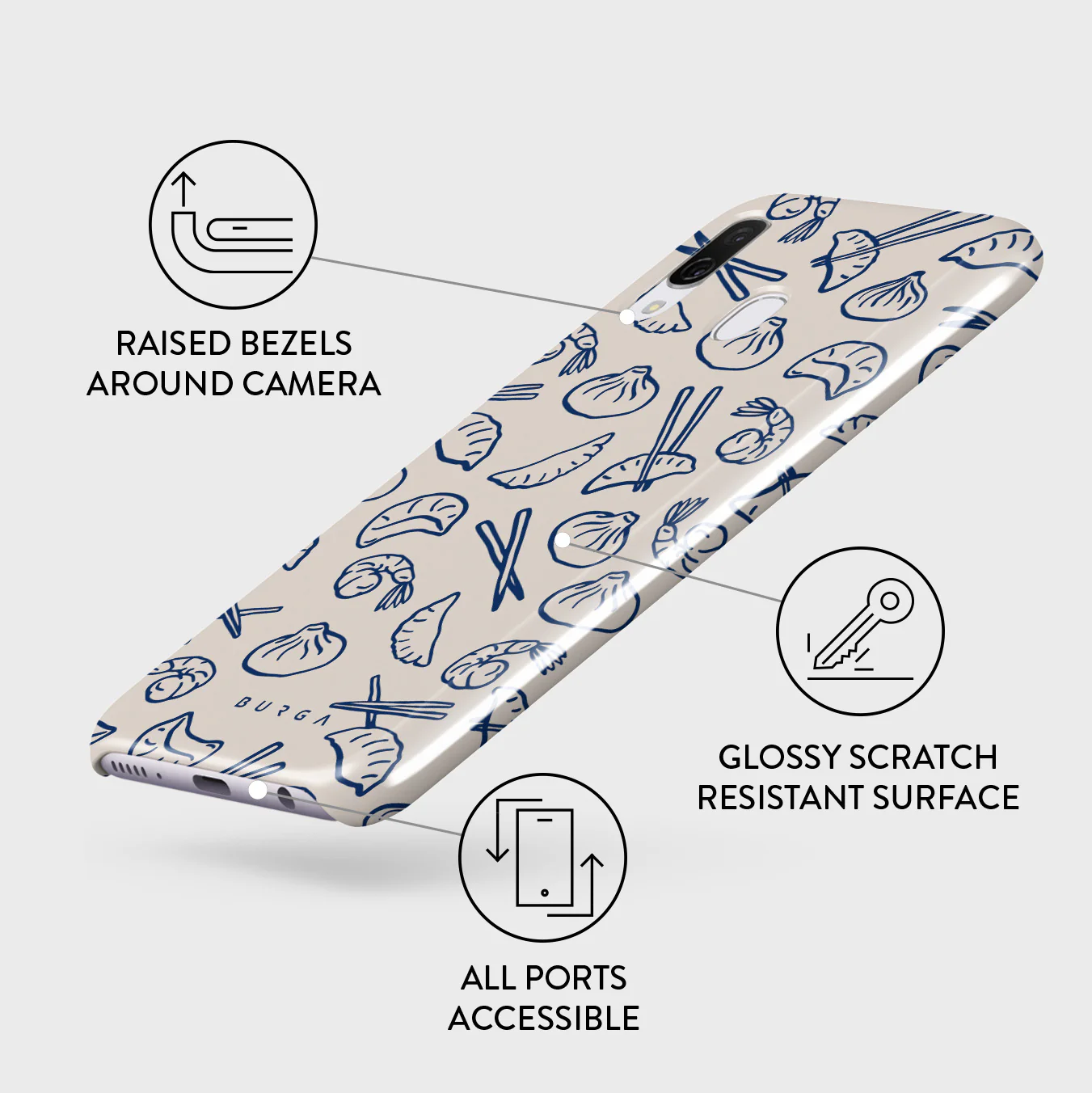 Takeout - Samsung Galaxy A40 Case - Image 3