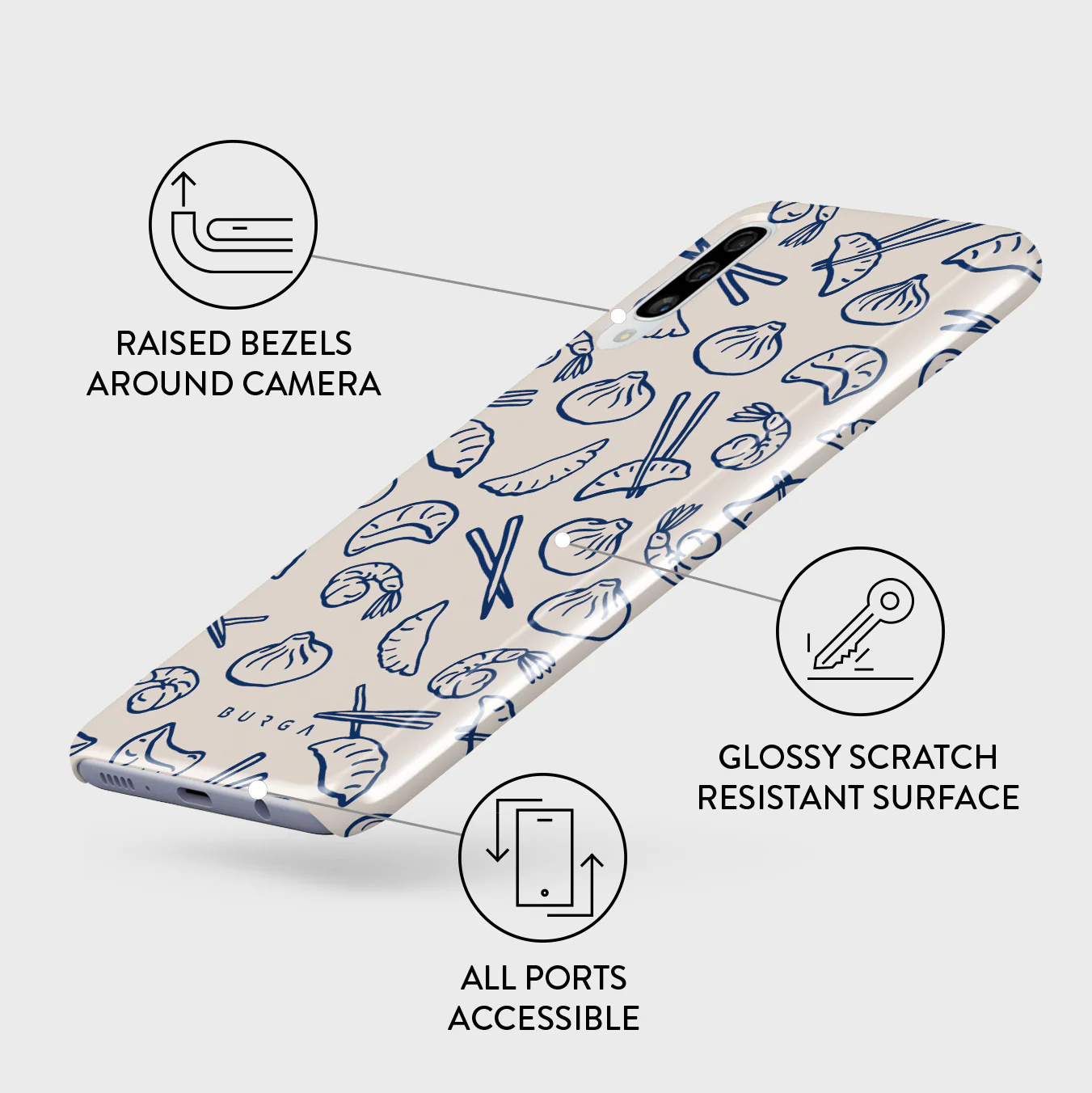 Takeout - Samsung Galaxy A50 Case - Image 3