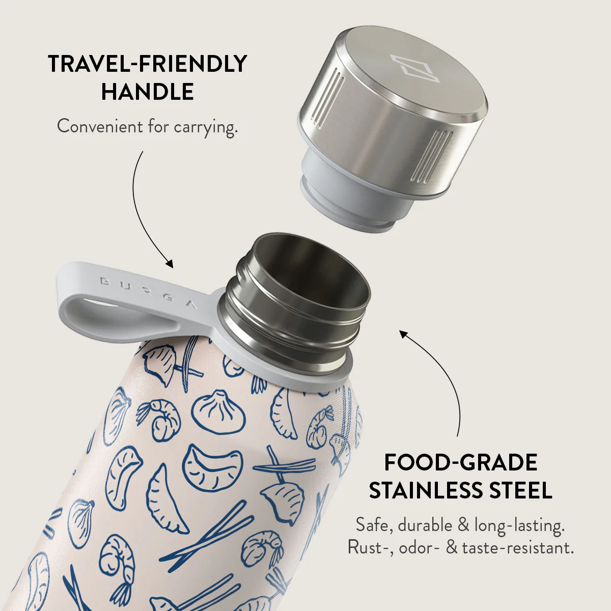 Takeout - Water Bottle - Image 4