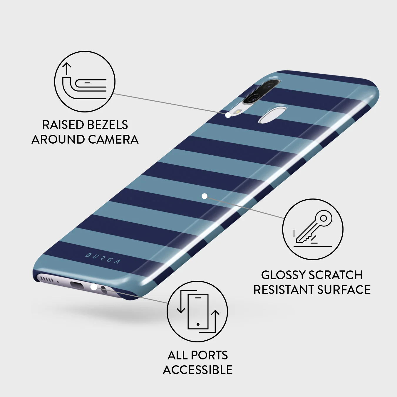 Takeover - Samsung Galaxy A40 Case - Image 3