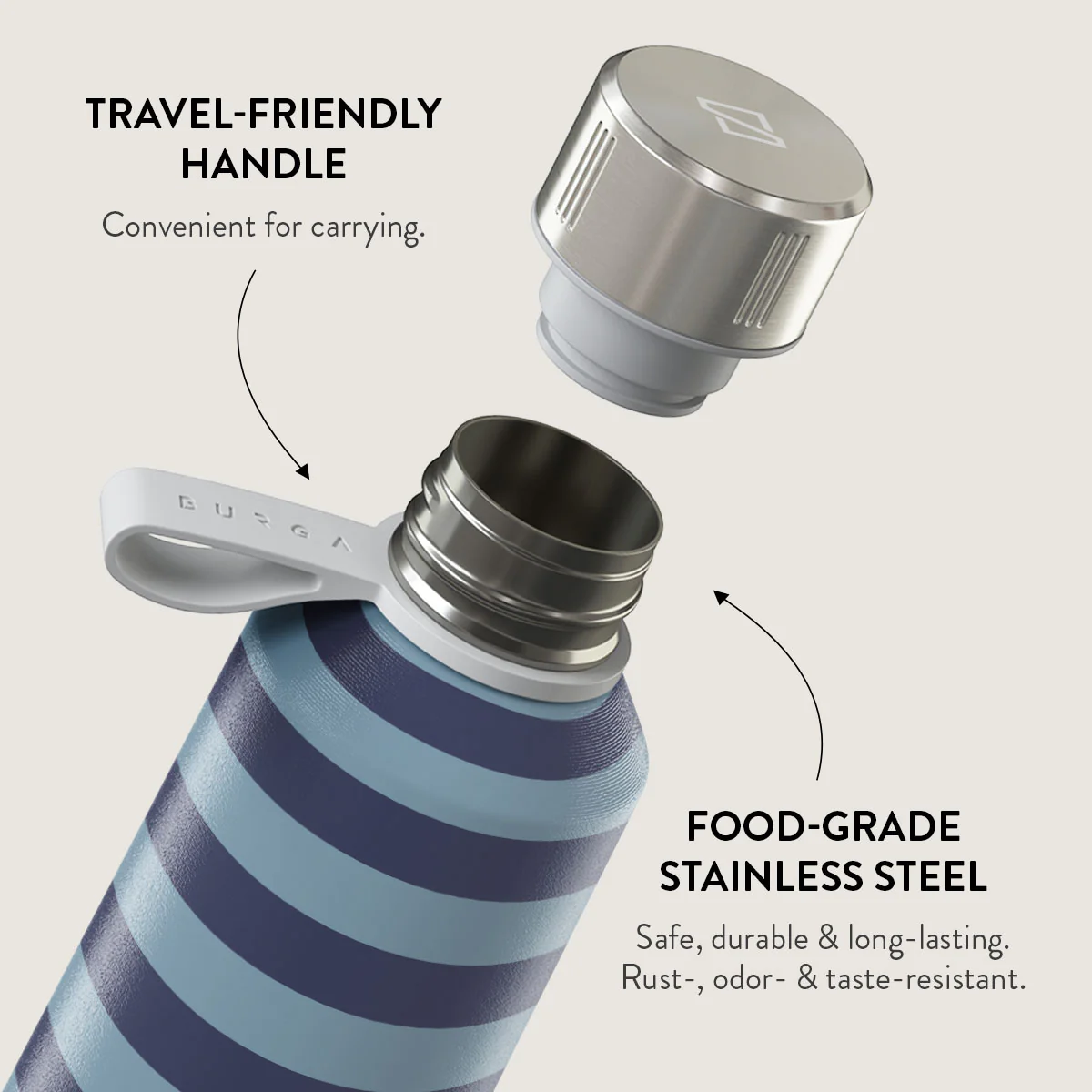 Takeover - Water Bottle - Image 4