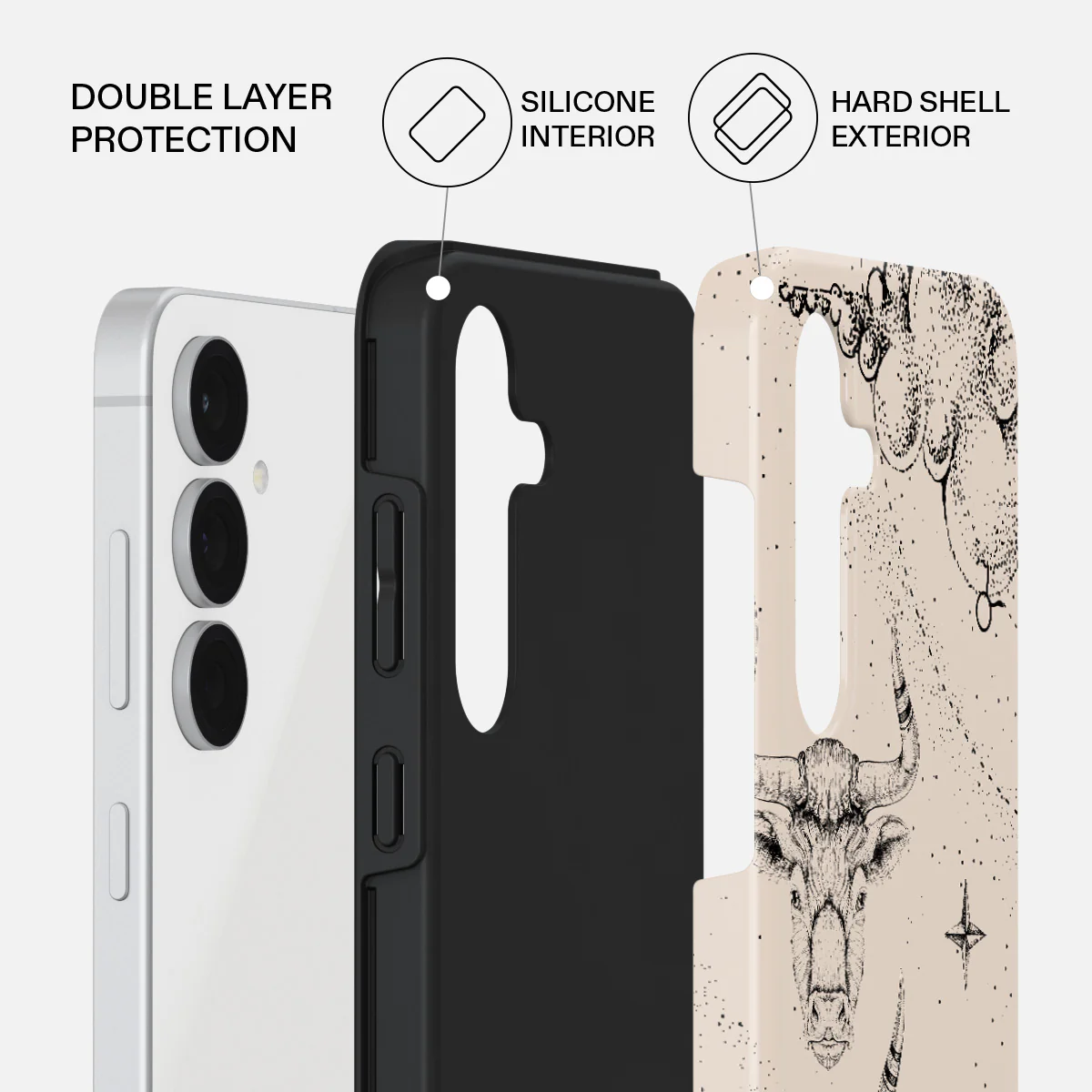 Taurus - Samsung Galaxy S25 FE Case - Image 2