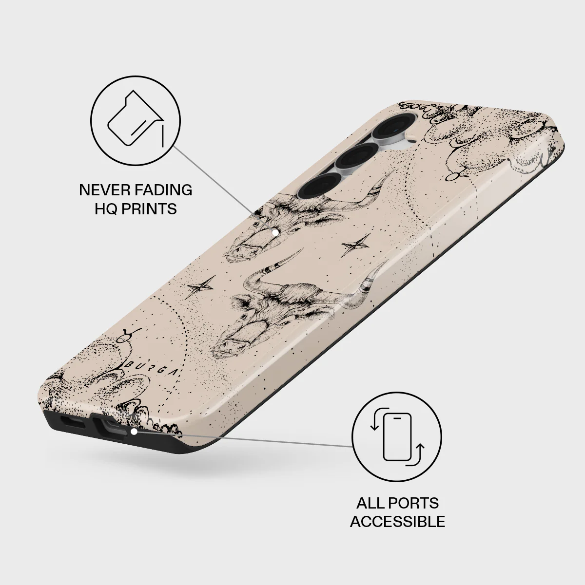 Taurus - Samsung Galaxy S25 FE Case - Image 3