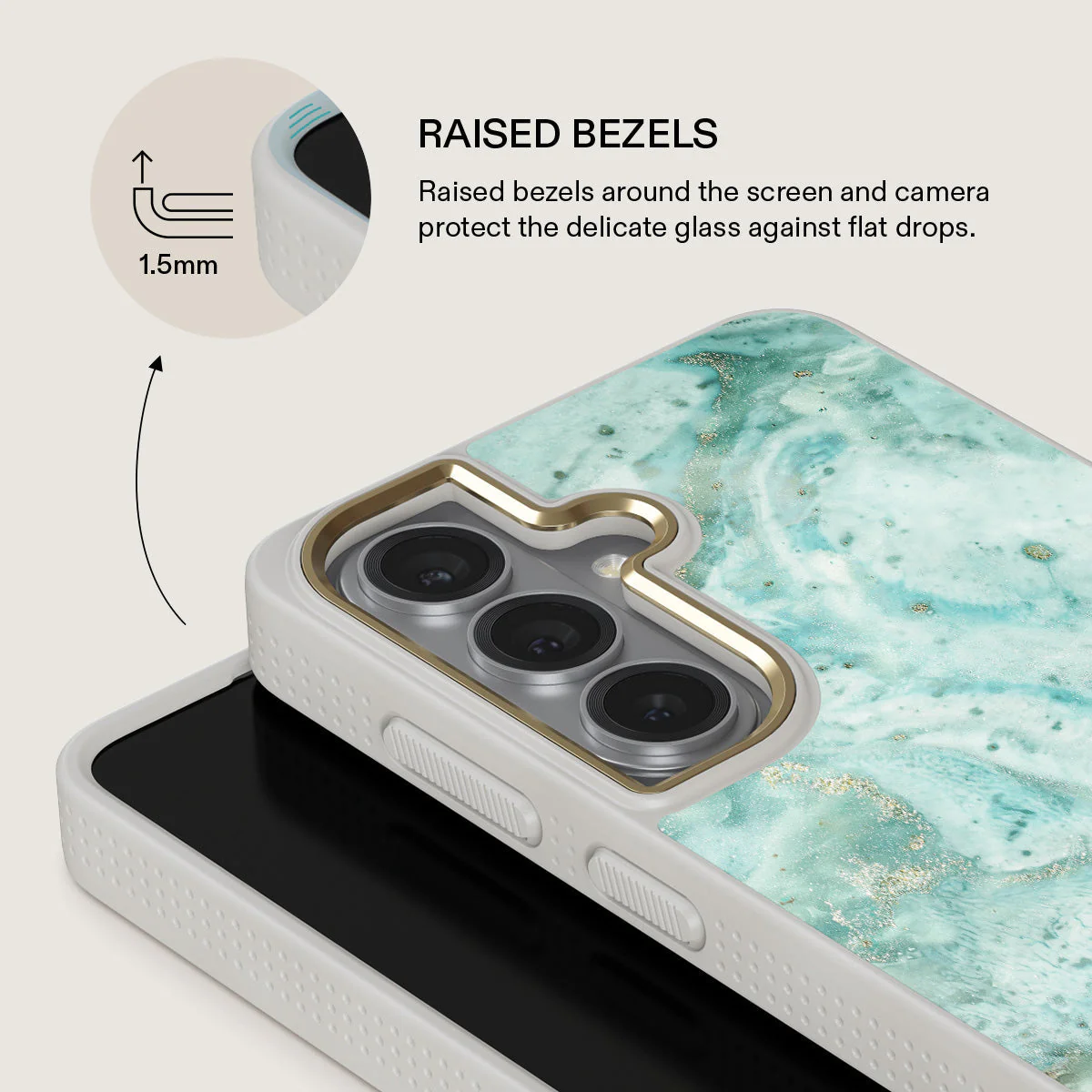 Uluwatu Waves - Teal Samsung Galaxy S26 Case - Image 29