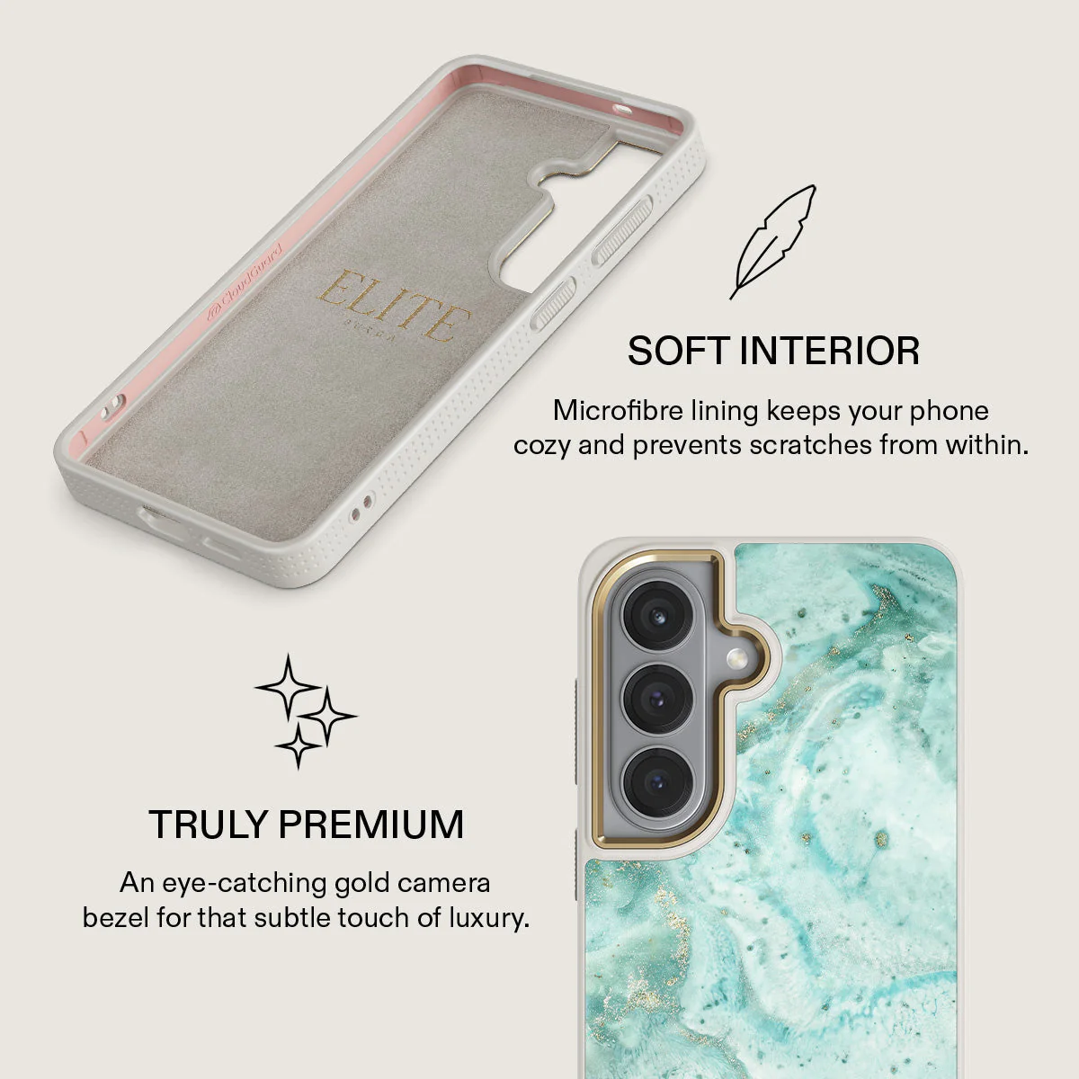 Uluwatu Waves - Teal Samsung Galaxy S26 Case - Image 31