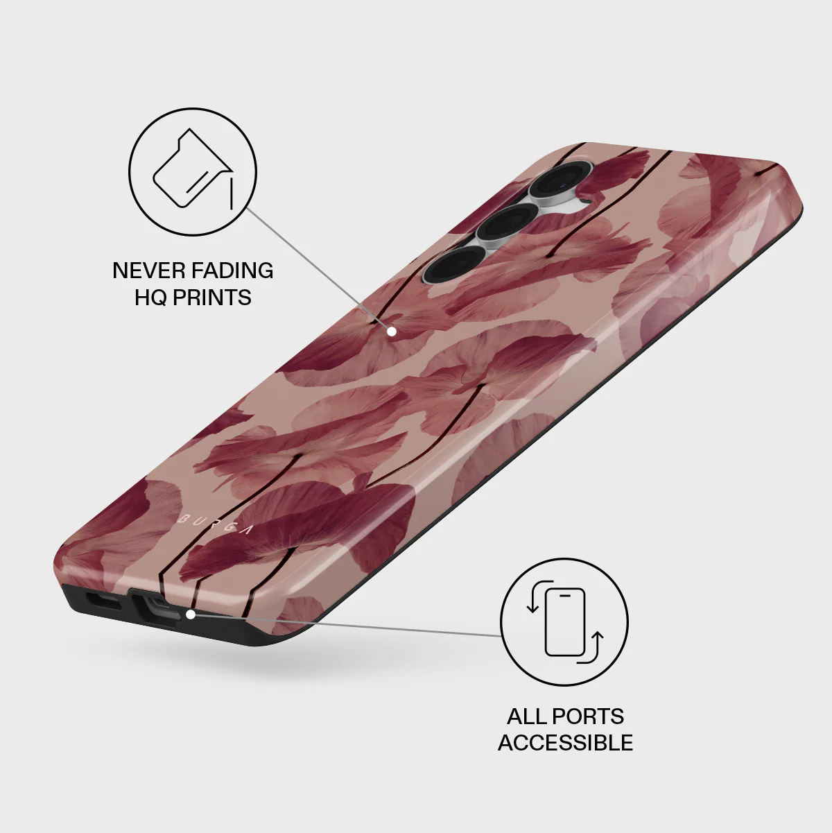 Tender Kiss - Samsung Galaxy S25 FE Case - Image 3