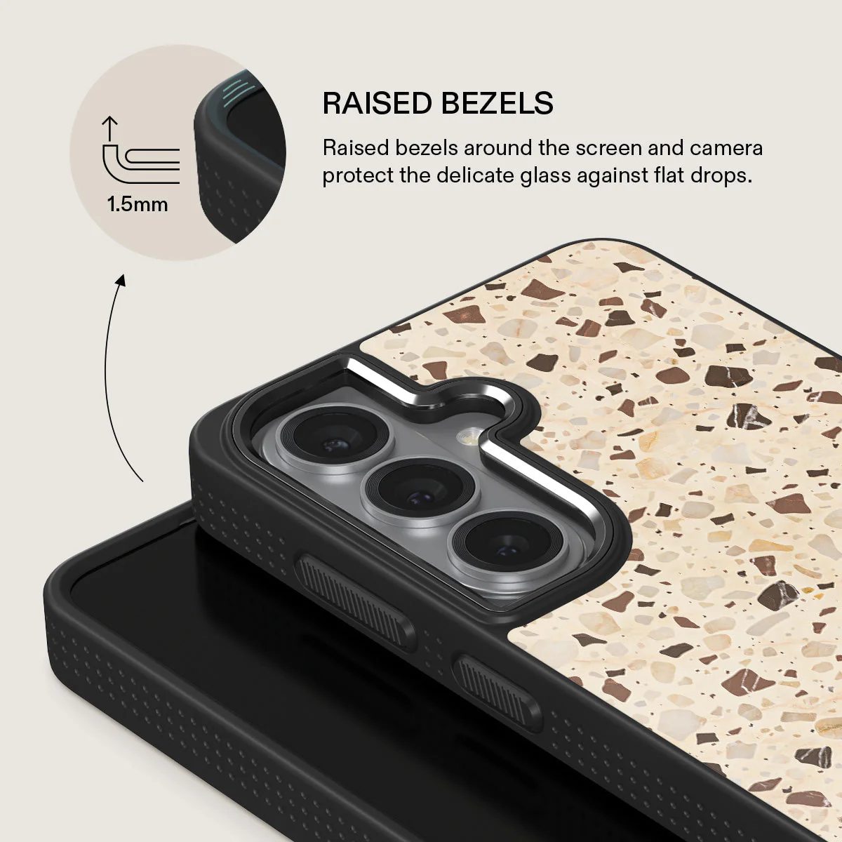 Distant Noise - Terazzo Samsung Galaxy S26 Case - Image 15