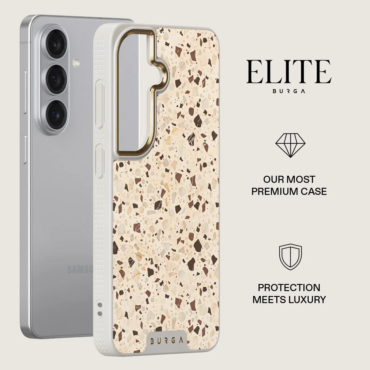 Distant Noise - Terazzo Samsung Galaxy S26 Case - Image 27