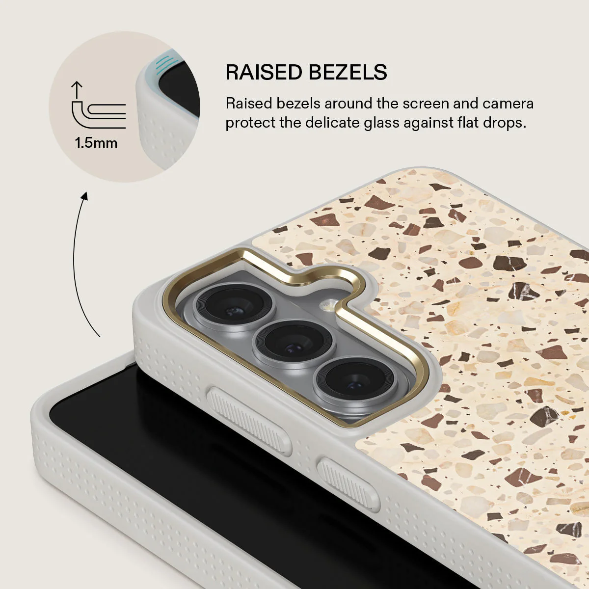 Distant Noise - Terazzo Samsung Galaxy S26 Case - Image 29