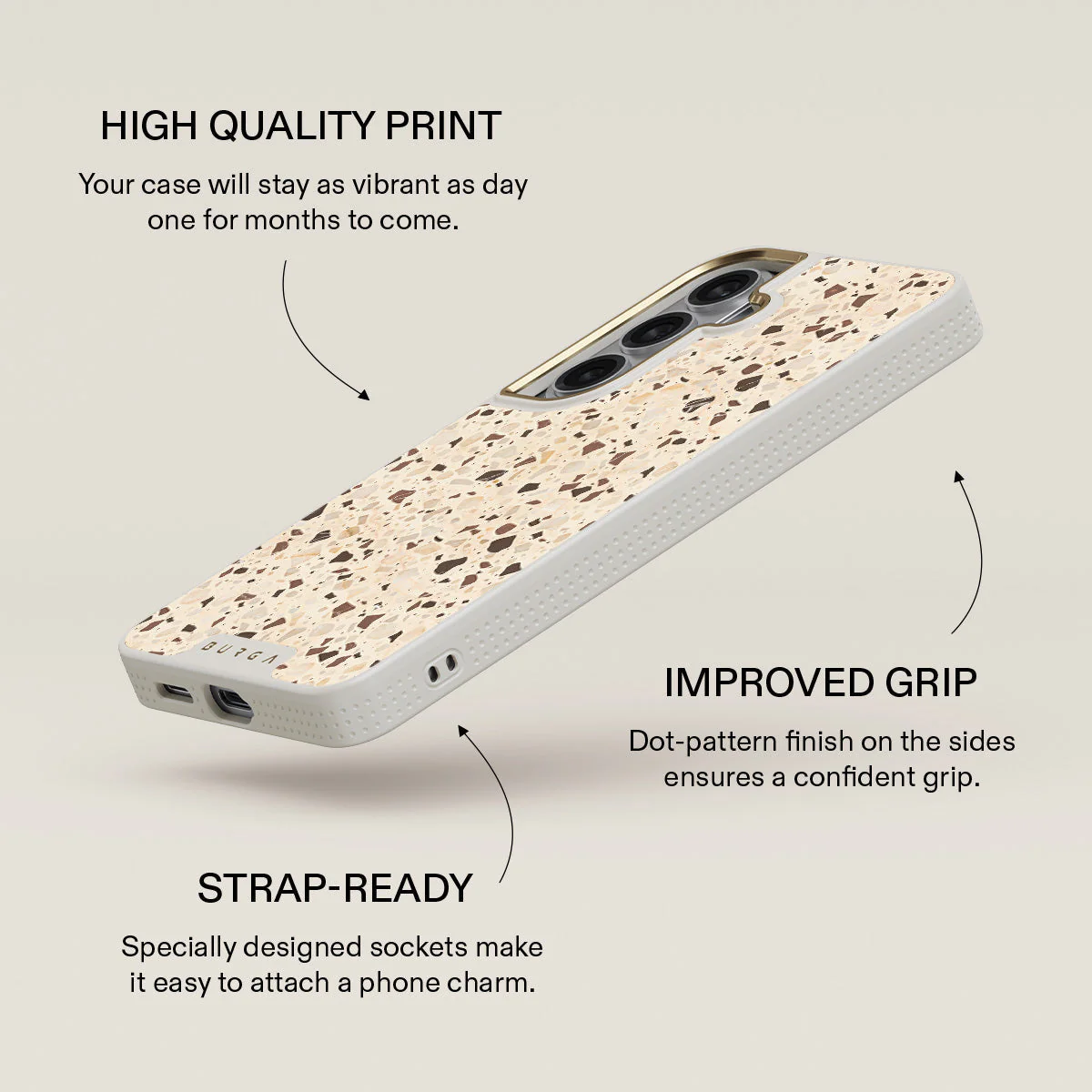 Distant Noise - Terazzo Samsung Galaxy S26 Case - Image 30