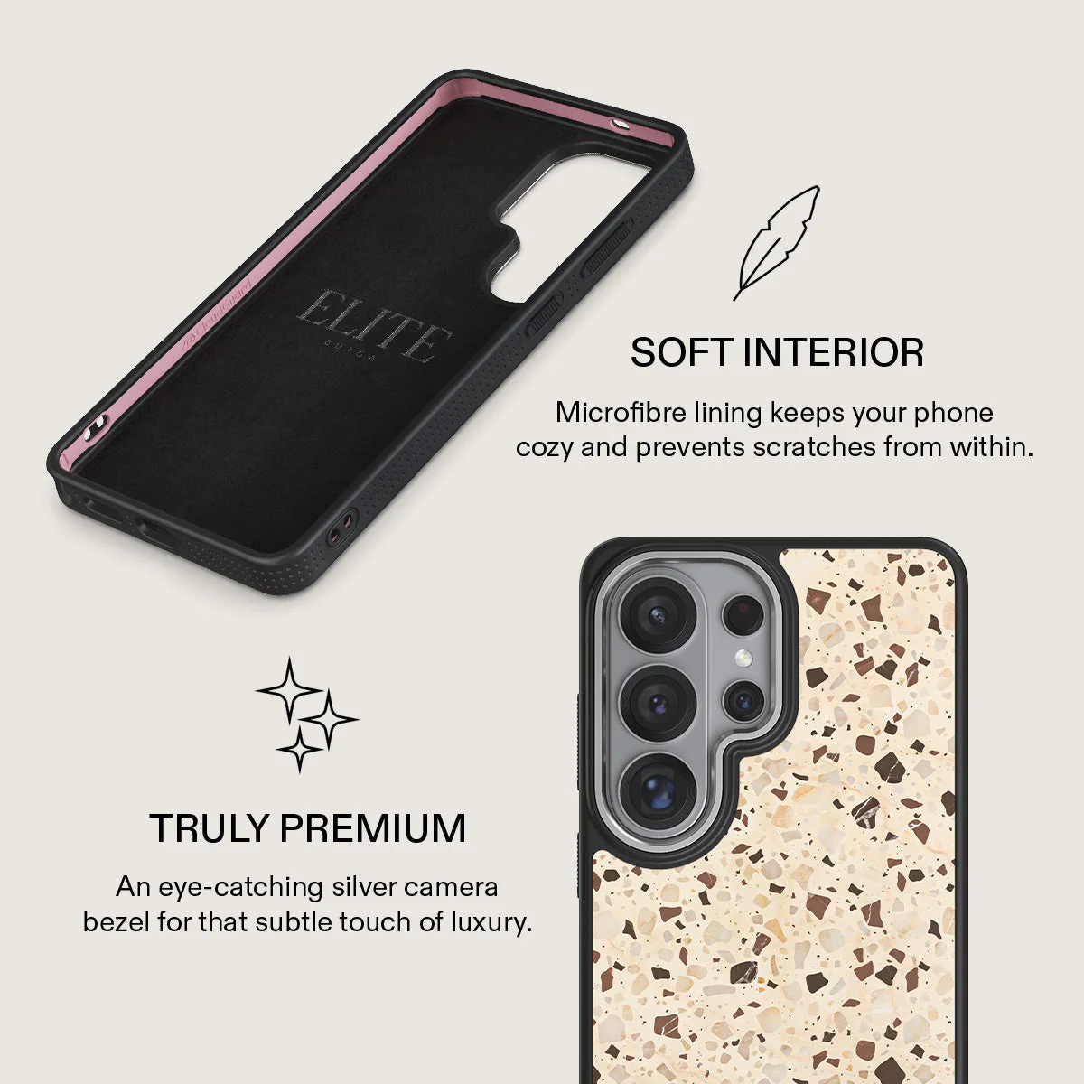 Distant Noise - Terazzo Samsung Galaxy S26 Ultra Case - Image 24