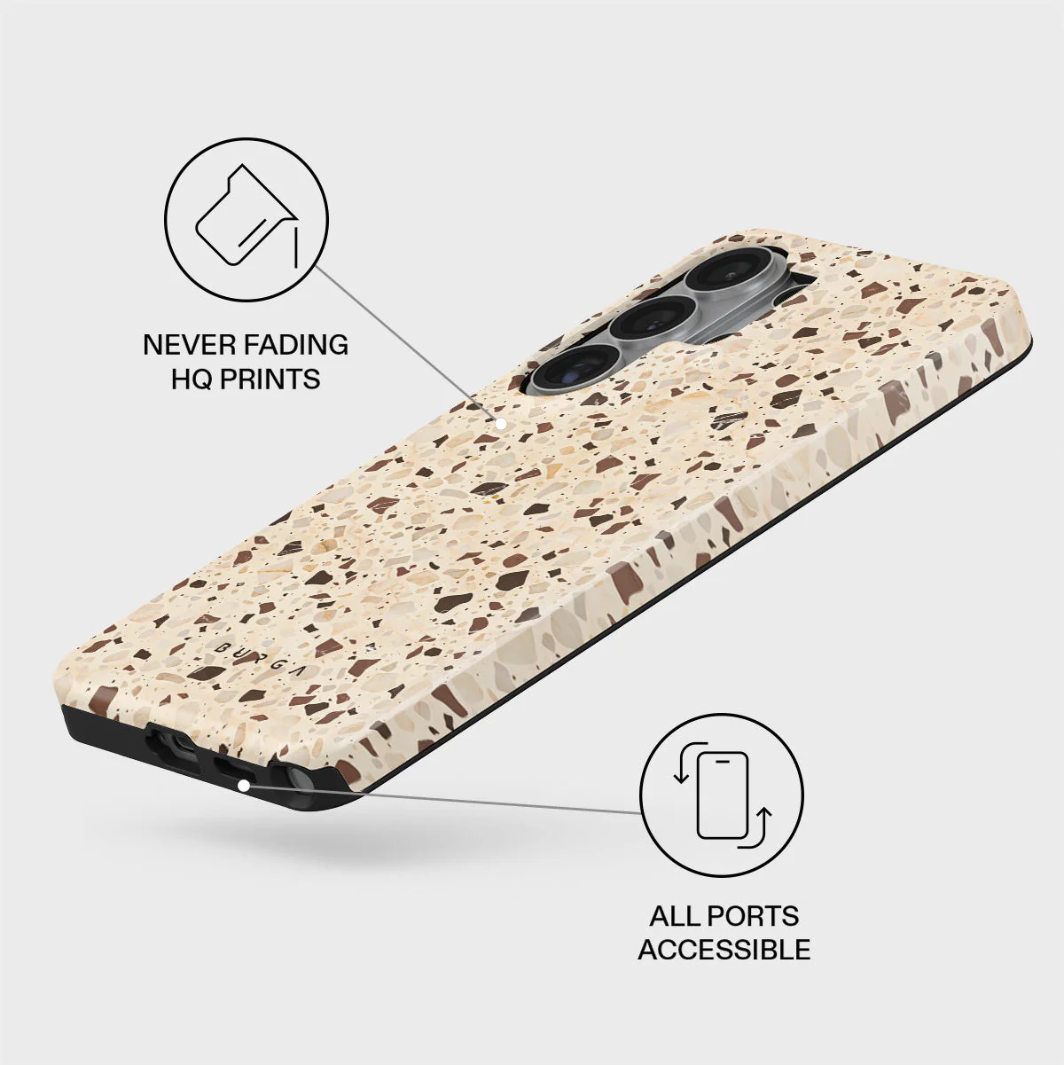 Distant Noise - Terazzo Samsung Galaxy S26 Ultra Case - Image 3