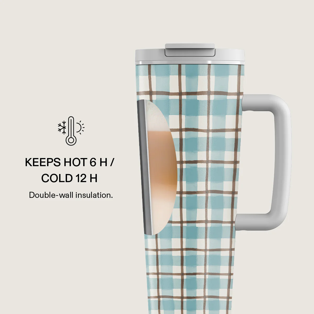 The Cottage - EasyGrip Travel Mug - Image 4