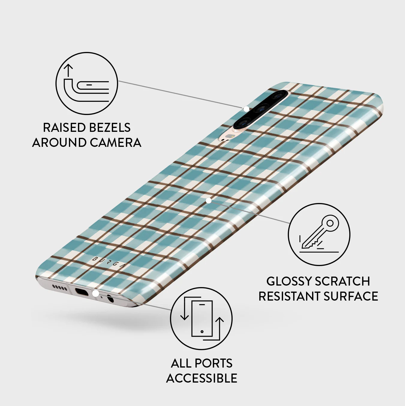 The Cottage - Huawei P30 Case - Image 3