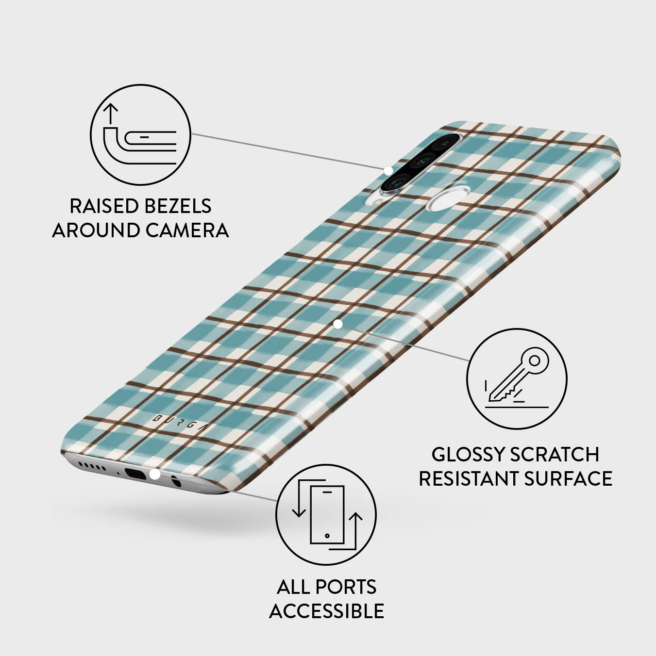 The Cottage - Huawei P30 Lite Case - Image 3