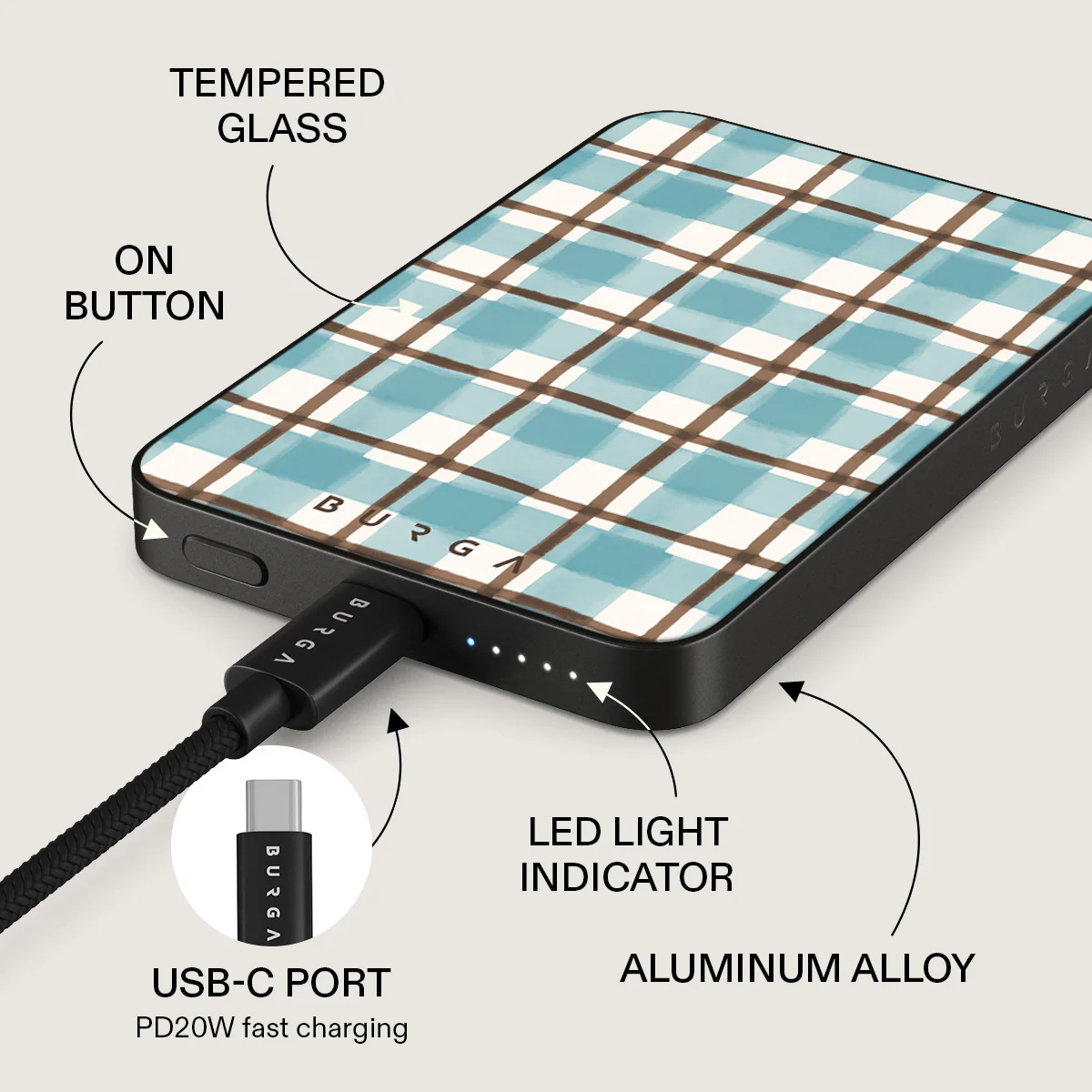 The Cottage - Magnetic Power Bank - Image 5