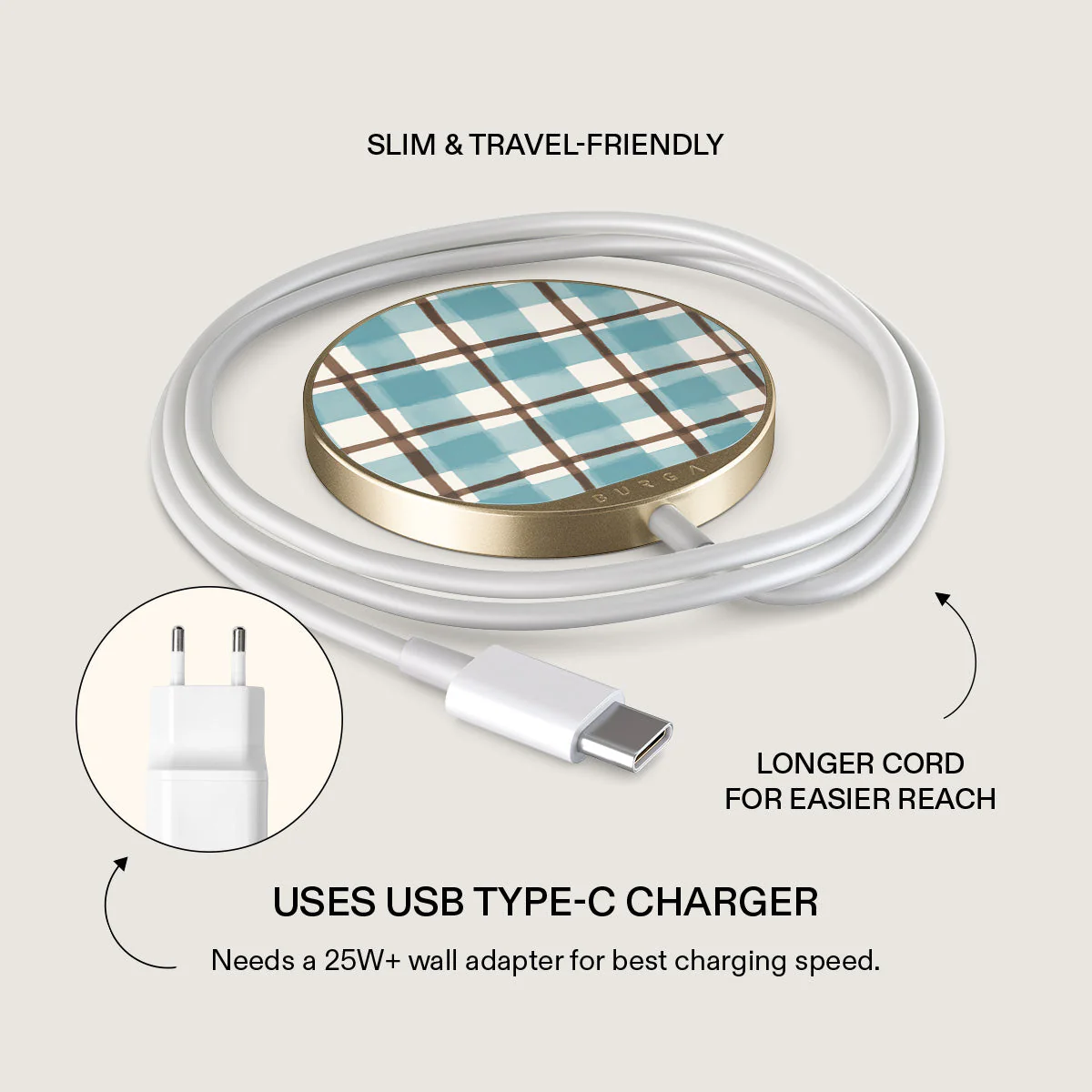 The Cottage - Magnetic Wireless Charger - Image 3