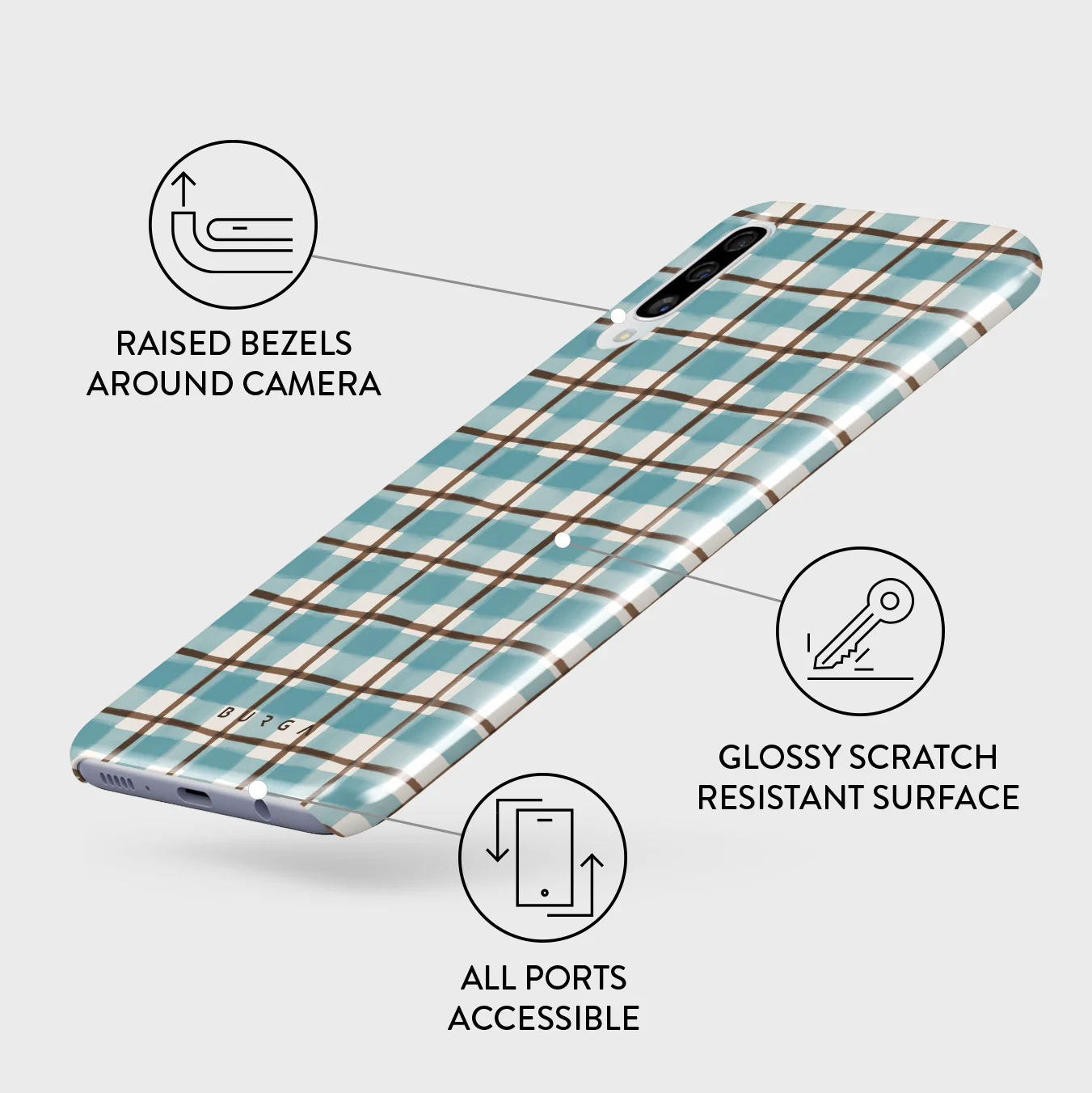 The Cottage - Samsung Galaxy A50 Case - Image 3