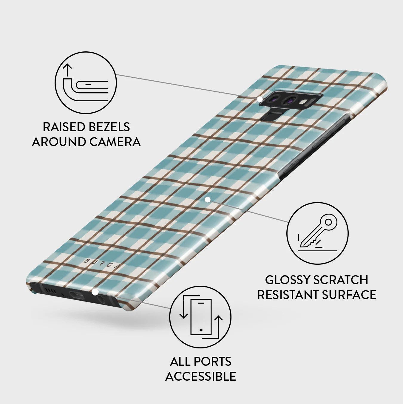 The Cottage - Samsung Galaxy Note 9 Case - Image 3