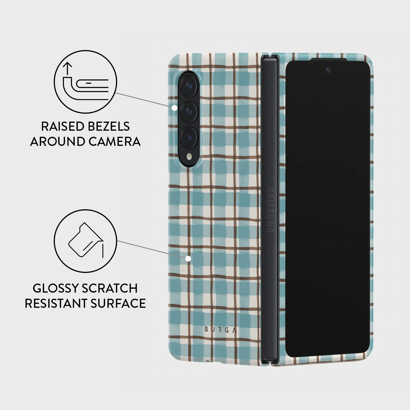 The Cottage - Samsung Galaxy Z Fold 4 Case - Image 3