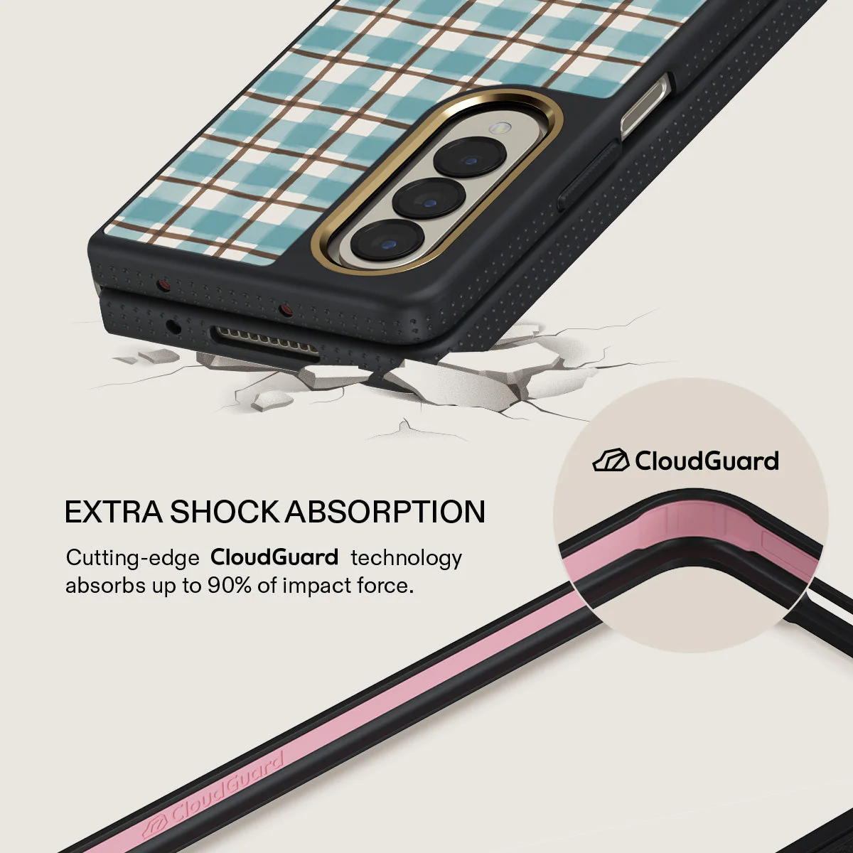 The Cottage - Samsung Galaxy Z Fold 4 Case - Image 8