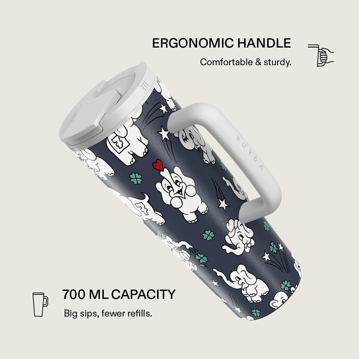 Think Big - EasyGrip Travel Mug - Image 2