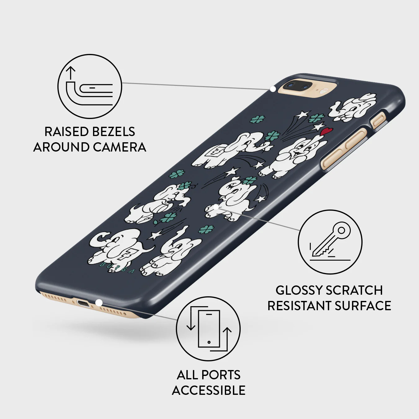Think Big - iPhone 7 Plus / 8 Plus Case - Image 3