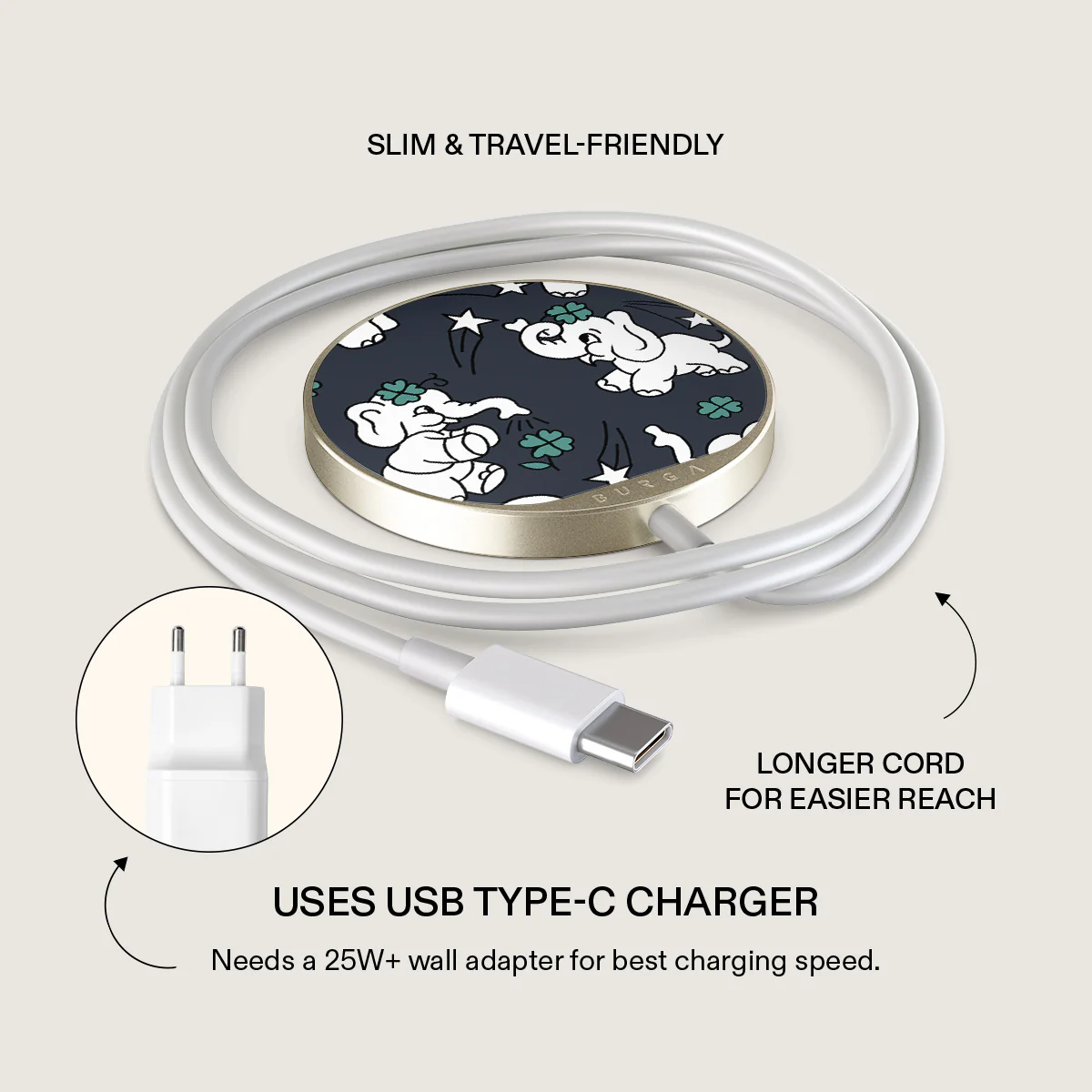 Think Big - Magnetic Wireless Charger - Image 3