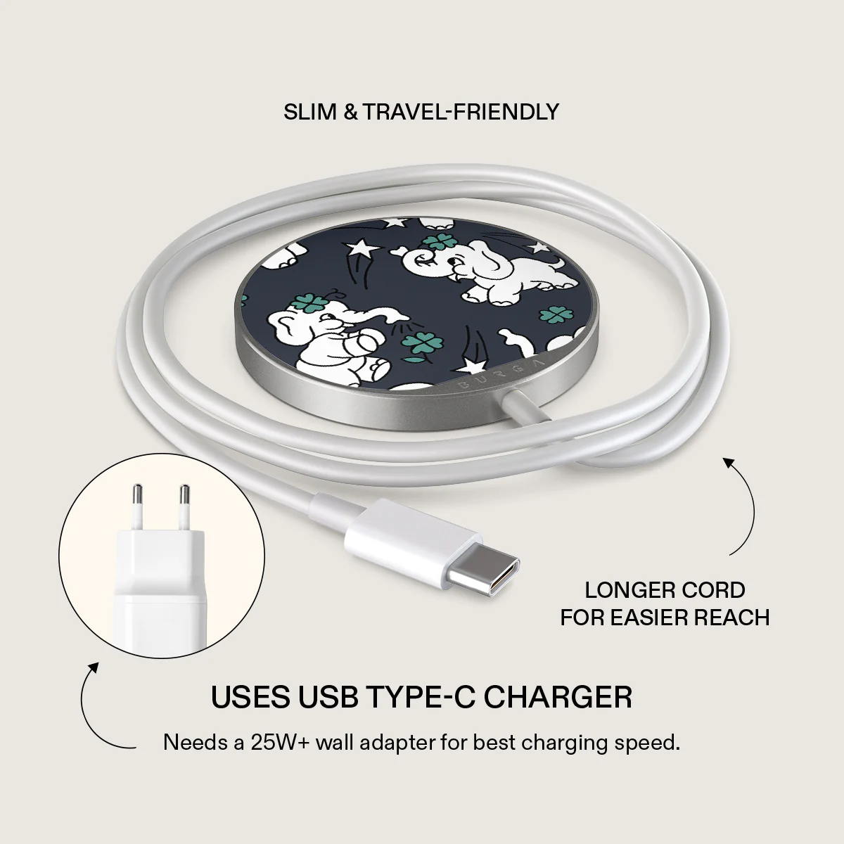 Think Big - Magnetic Wireless Charger - Image 9