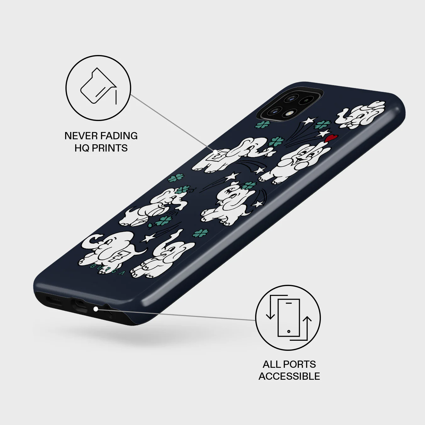 Think Big - Samsung Galaxy A22 5G Case - Image 3