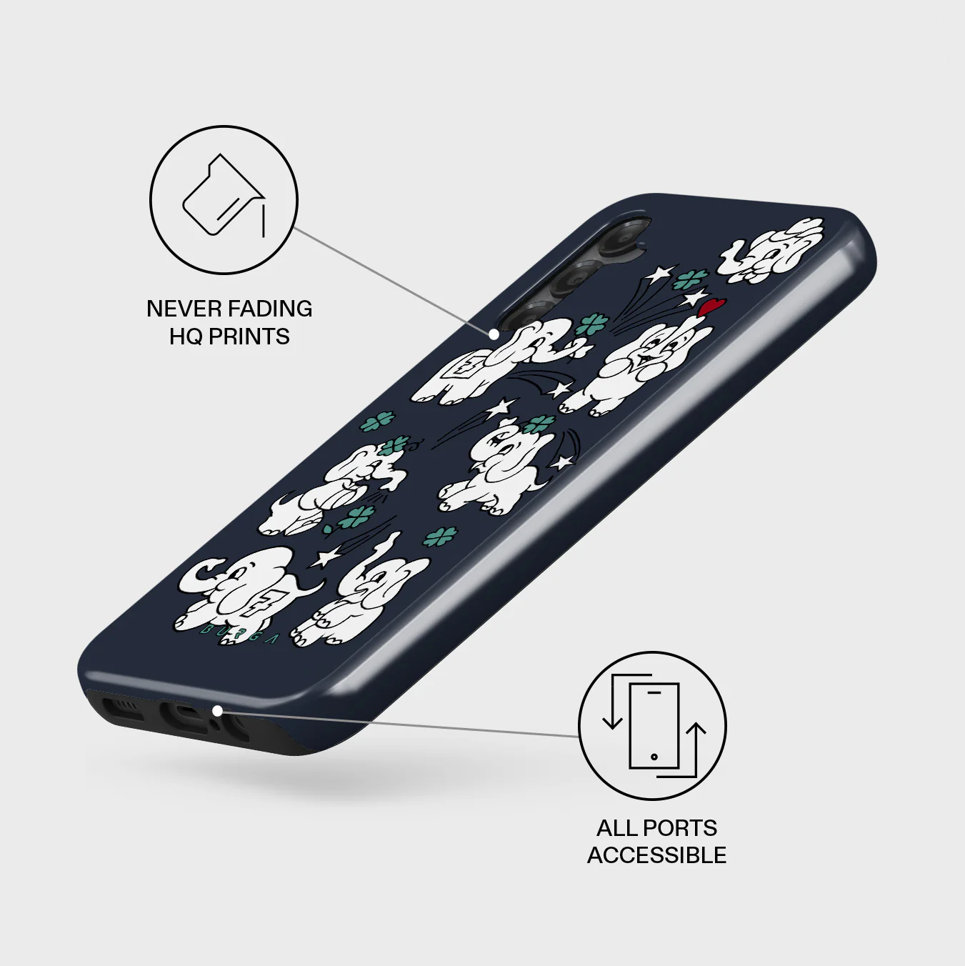 Think Big - Samsung Galaxy A25 Case - Image 3
